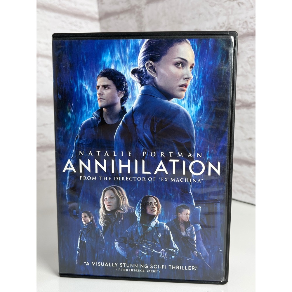 Annihilation DVD Natalie Portman Oscar Isaac Sci-Fi Thriller Movie Alex Garland